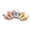 4 PCS CMC Copper RCA Female Audio Power Amplifier AV Lotus Socket Terminal - 4