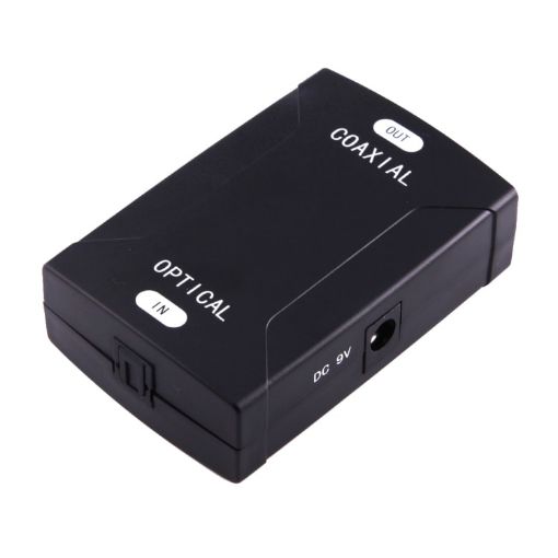 Optical Toslink to Coaxial RCA Digital Audio Converter Adapter - 1