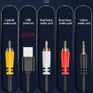 Coaxial Audio to 3.5mm + Dual RCA Converter - Buy Now - 6