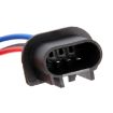 H13 Bulb Holder Base Male Socket with Wire - 1 Pair - 3