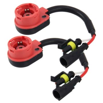 Universal D2/D4 HID Xenon Bulb Converter Cable Adapter - 2 PCS - 1