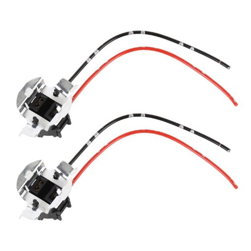 TK-305 H7 Halogen Lamp Socket Car Bulb Holder Base with Cable - 1