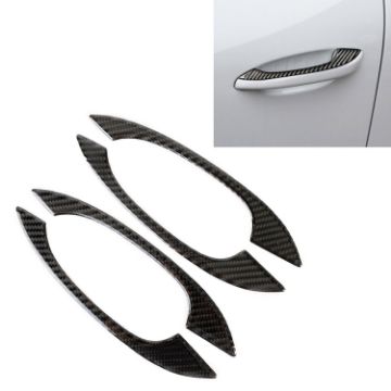 Carbon Fiber Door Handle Sticker Set for Porsche Macan (4 PCS) - 1