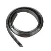 Universal Car Tail Wing Top Paste, 3.5cm Carbon Fiber Black - 2