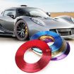Purple Reflective Wheel Decorative Strip - 8m/Roll - Universal Fit - 2