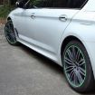 Car Wheel TPE Protection Ring Bumper Decoration - White - 6