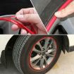 Car Wheel TPE Protection Ring Bumper Decoration - Black - 4