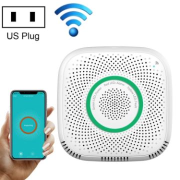 TY-GSA-87 Smart Home WIFI Gas Detector US Plug - 1