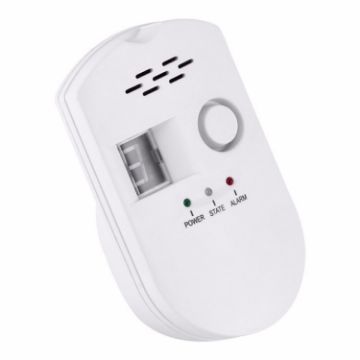 Combustible Gas Pipeline Digital Display Alarm with UK Plug - 1