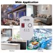 Combustible Gas Pipeline Digital Display Alarm - US Plug - 5