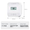XY-C610 Car Mini CO Smoke Detector Alarm - Battery-Free - 2
