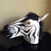 Emulsion Horse Head Zebra Mask for Men and Women - 1