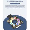 Yahboom 8-bit RGB Light Ring Module for Microbit Raspberry Pi Pico - 5