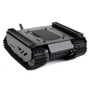 Picture of Waveshare 24019 Flexible And Expandable Off-Road Tracked UGV, Multiple Hosts Support, With External Rails and ESP32 Slave Computer