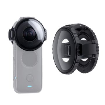 Insta360 One X2 Lens Guard Protective Glass Cover - Black - 1