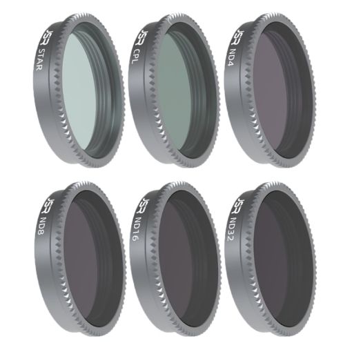 Insta360 GO 2/GO 3 Camera Lens Filter 6 in 1 STAR CPL ND4 ND8 ND16 ND32 - 1