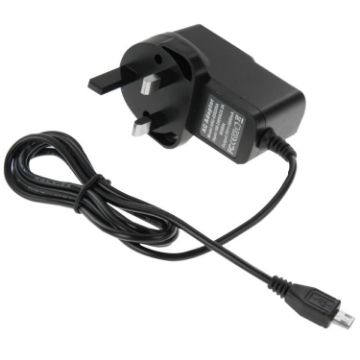 Micro USB Charger for Tablet PC/Mobile Phone, 5V/2A UK Plug - 1