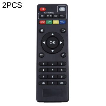 2 PCS x96 Set-Top Box Remote Control for T95M/T95N/X96 mini/M8s/T95X - 1