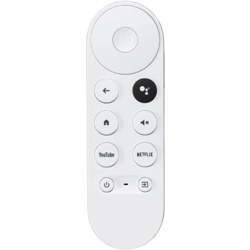 Google G9N9N TV Set-top Box Bluetooth Voice Remote Control (White) - 1