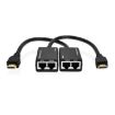 HDMI Extender by Cat5e/6 LAN Cable 30M/1080P - Black - 2