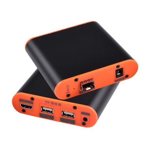 OPT882-KVM HDMI Extender Fiber Optic with USB Port - 20KM Range - 1