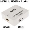Mini HDMI to HDMI Audio Decoder - Compact Design, High Quality Sound - 2