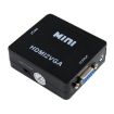 HOWEI HW-2109 Mini HDMI to VGA Converter - Black - 2