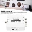 Mini YPBPR to CVBS Video Converter Component AV Adapter White - 6
