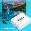 Mini YPBPR to CVBS Video Converter Component AV Adapter White - 7