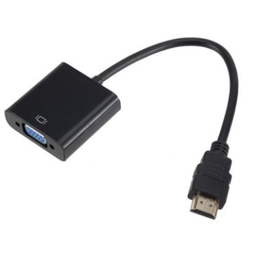 ZHQ007 HDMI to VGA Converter - 1080P HD (Black) - 1