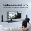 HDMI Female to VGA Male Adapter with Audio - Black - 7