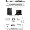 HDMI Female to VGA Male Adapter with Audio - Gold - 4