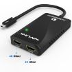WAVLINK Type-C Thunderbolt 3 to Dual HDMI Adapter - 7