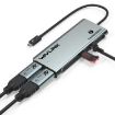 WAVLINK Thunderbolt 3 Dual 4K Mini Docking Station - 2 DP to HD Adapters - 2