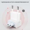 Travel Power Adapter Charger, AU Plug - White - 4