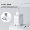Travel Power Adapter Charger, AU Plug - White - 6