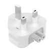 UK Plug Travel Power Adapter Charger - White - 1