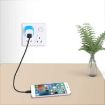 US Plug USB Charger - Red - 7