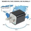 Dark Blue US Plug USB Charger - 5