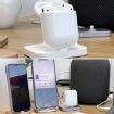 8 Pin Aluminum Desktop Charger for iPhone - Gold - 7