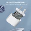 AU Plug USB Charger Adapter - White - 7