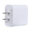 3.1A 3 USB Ports Quick Charger Travel Charger, US Plug - White - 2