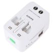 Multi-function Travel Converter with Dual USB, EU/UK/US/AU Plug - 5