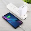 PD65W-A6 65W USB Quick Charger, US Plug (White) - 7