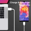 20W PD + QC 3.0 Dual Ports Fast Charger with USB to 8 Pin Cable - 5