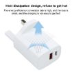 20W USB-C/Type-C + USB Fast Charging Travel Charger, UK Plug - 4