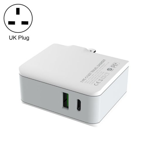 LDNIO A4403C 30W PD Fast Travel Charger + 1m 8 Pin Cable - 1