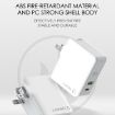 LDNIO A4403C 30W PD Fast Travel Charger + 1m 8 Pin Cable - 4