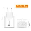40W Dual Port PD USB-C Fast Charger for iPhone/iPad - EU Plug - 7