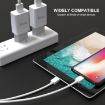 IVON AD-33 2 in 1 Travel Charger + 1m USB Data Cable Set - 4